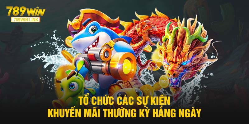 Tổ chức các sự kiện khuyến mãi thường kỳ hàng ngày