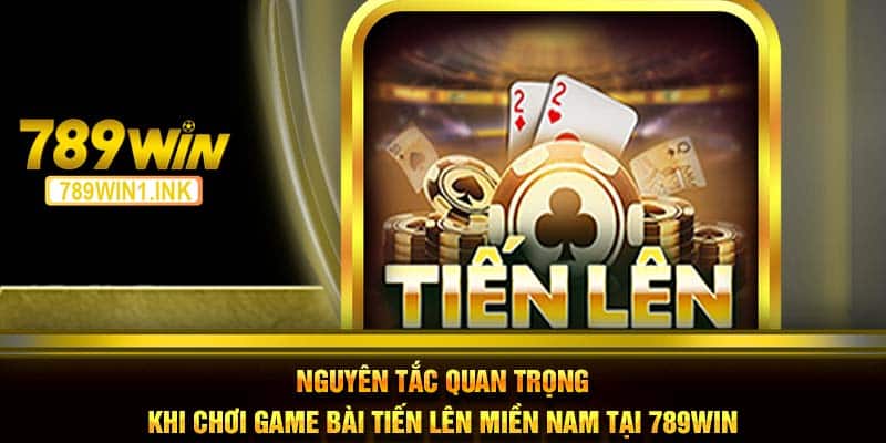 Nguyên tắc quan trọng khi chơi game bài tiến lên miền Nam tại 789WIN